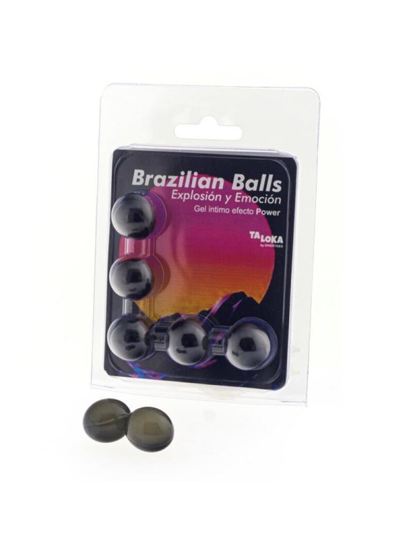 TALOKA - 5 BOLAS BRASILEIRAS POWER EFFECT GEL EMOCIONANTE
