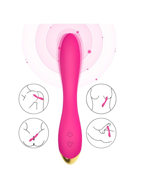 ARMONY - FLAMINGO MULTI-POSITIE VIBRATOR FUCHSIA
