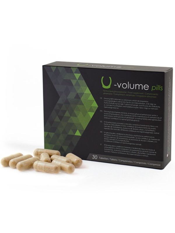 500 COSMETICS - U-VOLUME AUMENTA A QUALIDADE E A QUANTIDADE DO ESPERMA