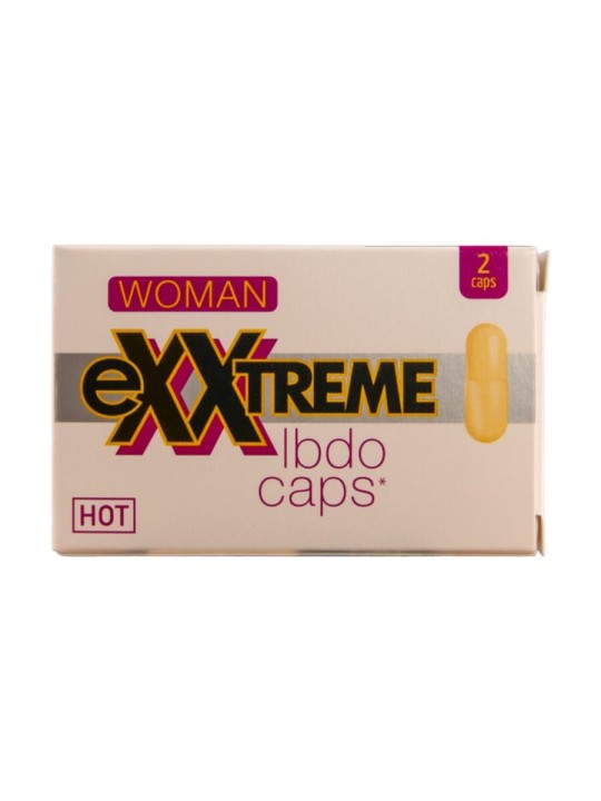HOT - CÁPSULAS PARA LIBIDO EXTREMA MULHER 2 UNIDADES