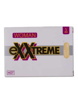 HOT - GÉLULES POUR LIBIDO EXTRÊME FEMME 5 UNITÉS
