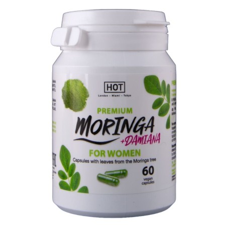 HOT - MORINGA DAMES CAPS 60 STUKS