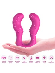 ARMONY - VIBRADOR SERAPH DUPLO CONTROLE REMOTO FÚCSIA