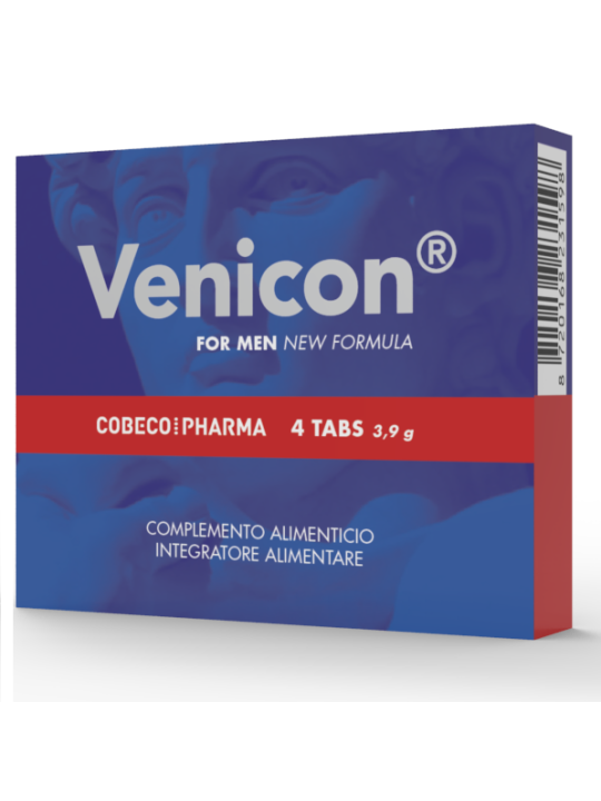 COBECO - VENICON MANNENVOEDINGSSUPPLEMENT 4 CAPSULES