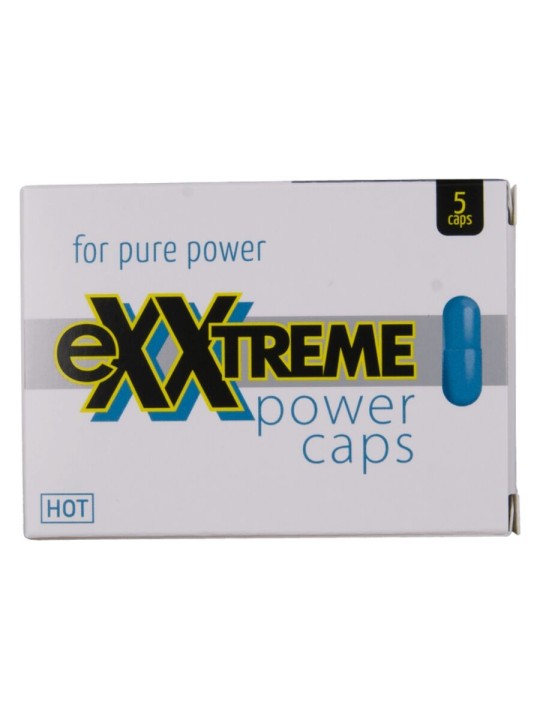 HOT - EXXTREME POWER CAPS UOMO 5 UNITÀ