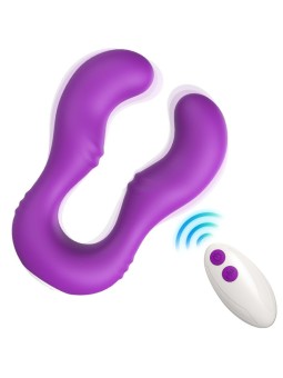 ARMONY - SERAPH DUBBELE AFSTANDSBEDIENING VIBRATOR VIOLET