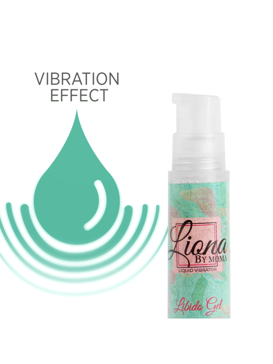 LIONA BY MOMA - LIQUID VIBRATOR LIBIDO GEL 6 ML
