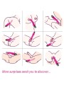 ARMONY - JOYBLADE DILDO VIBRATOR ROTATOR FUCHSIA