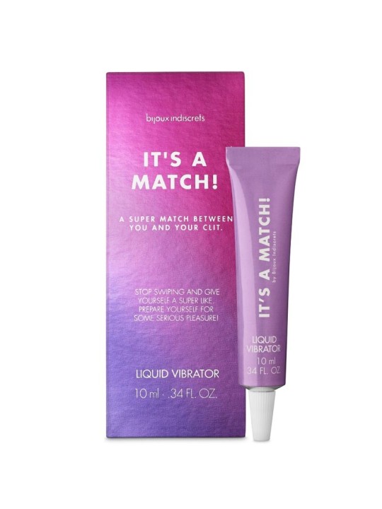 BIJOUX INDISCRETS - VIBRADOR LÃQUIDO ITS A MATCH 10 ML