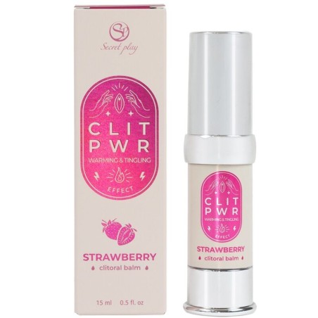 SECRET PLAY - CLIT PWR AARDBEIEN CLITORIS BALSEM