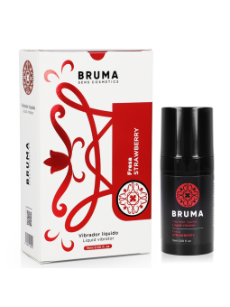 BRUMA - FLÜSSIGER VIBRATOR ULTRA GLEITEND ERDBEERE 15 ML