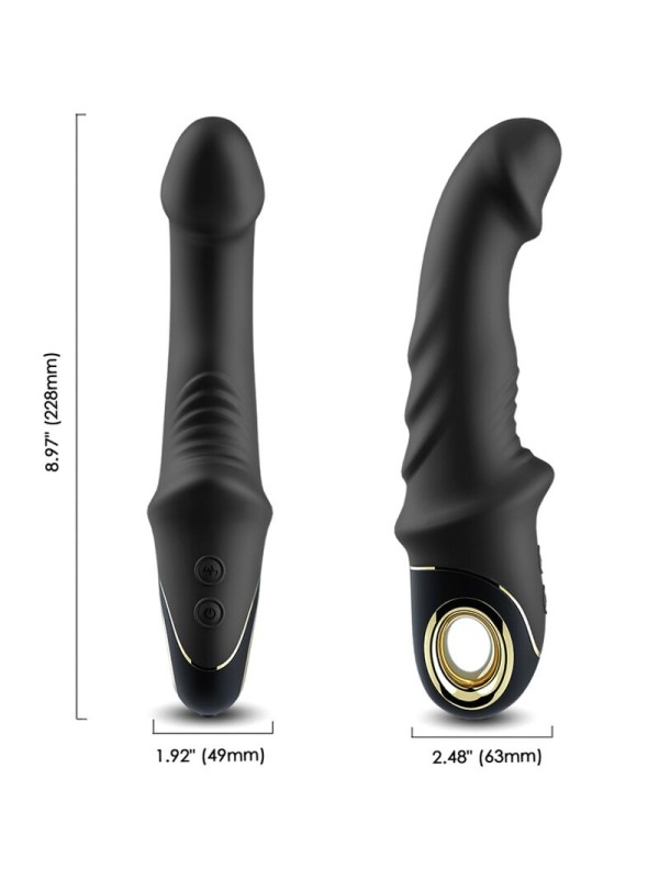 ARMONY - JOYBLADE DILDO VIBRADOR ROTATOR PRETO