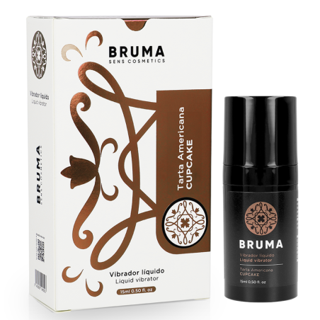 BRUMA - KRACHTIGE VLOEIBARE VIBRERENDE GEL AMERICAN CAKE 15 ML