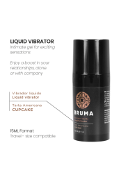 BRUMA - LIQUID VIBRATOR ULTRA SLIDING CUPCAKE 15 ML