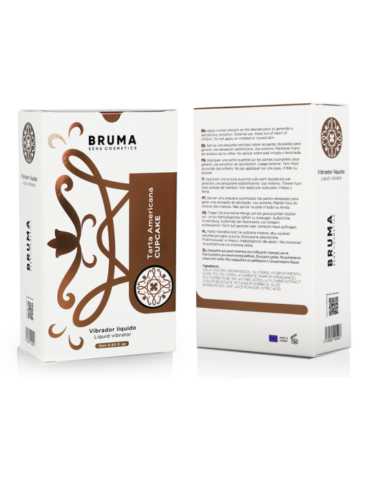 BRUMA - LIQUID VIBRATOR ULTRA SLIDING CUPCAKE 15 ML