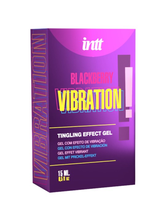 INTT RELEASES - VLOEIBARE VIBRERENDE GEL MET BRAMENSMAAK 15 ML