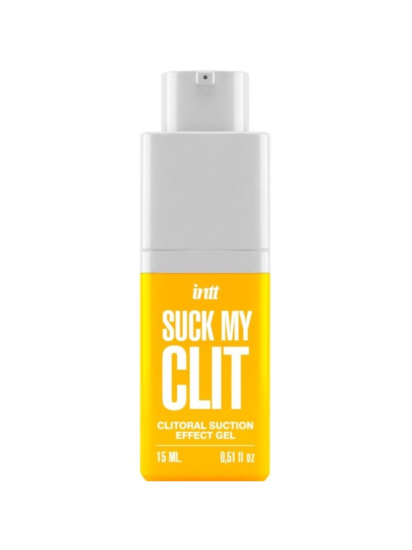 INTT - SUCK MY CLIT GEL COM EFEITO DE SUCÇÃO MANGA TROPICAL 15 ML
