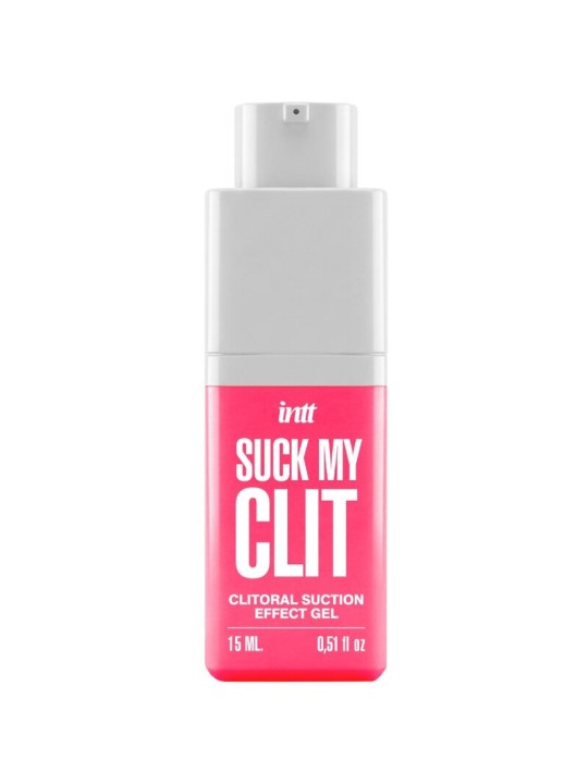 INTT - SUCK MY CLIT SUCTION EFFECT GEL WILD STRAWBERRY 15 ML