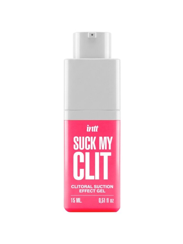 INTT - SUCK MY CLIT ZUIGGEL MET EFFECT WILDE AARDBEI 15 ML