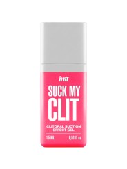 INTT - SUCK MY CLIT GEL EFECTO SUCCIÓN FRESAS SILVESTRES 15 ML