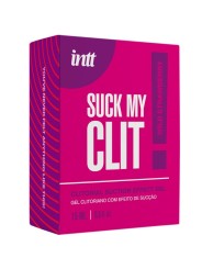 INTT - SUCK MY CLIT GEL EFECTO SUCCIÓN FRESAS SILVESTRES 15 ML