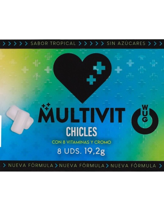 WUG Multivit - Le chewing-gum fonctionnel qui renforce vos défenses im