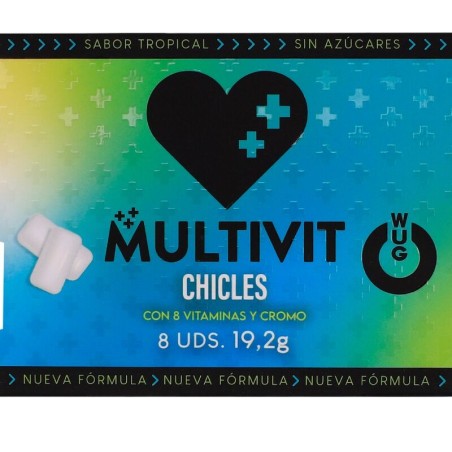 WUG Multivit - La gomma da masticare funzionale che rafforza le tue di