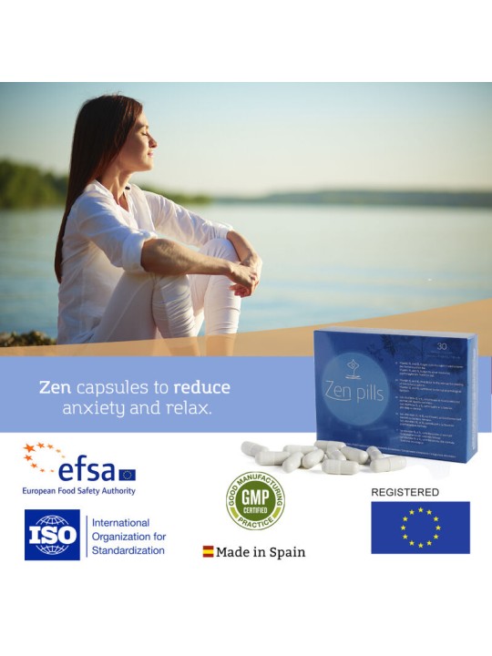 500 COSMETICS - ZEN PILLEN CAPSULES ONTSPANNING EN ANGSTVERMINDERING