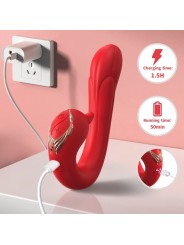ARMONY - VIBRADOR DELFIN MULTIPOSIÇÃO E EFEITO DE CALOR VERMELHO