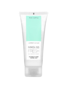 MIXGLISS - WATER BASED LUBRICANT EFFECT COLD MINT FLAVOR 70 ML