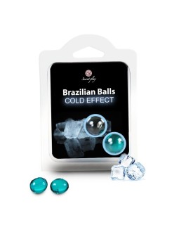 SECRETPLAY - BALLES BRÉSILIENNES EFFET FROID 2 UNITÉS