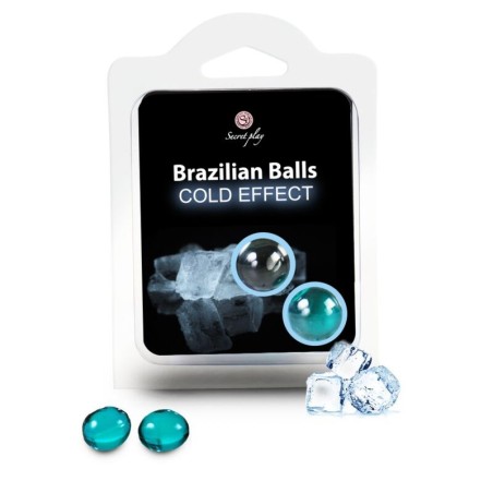 SECRETPLAY - BRAZILIAANSE KOUD EFFECT BALLEN 2 EENHEDEN