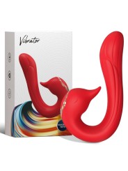 ARMONY - DELFIN VIBRATOR MULTIPOSITION & WÄRMEEFFEKT ROT