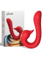ARMONY - DELFIN VIBRADOR MULTIPOSICION & EFECTO CALOR ROJO