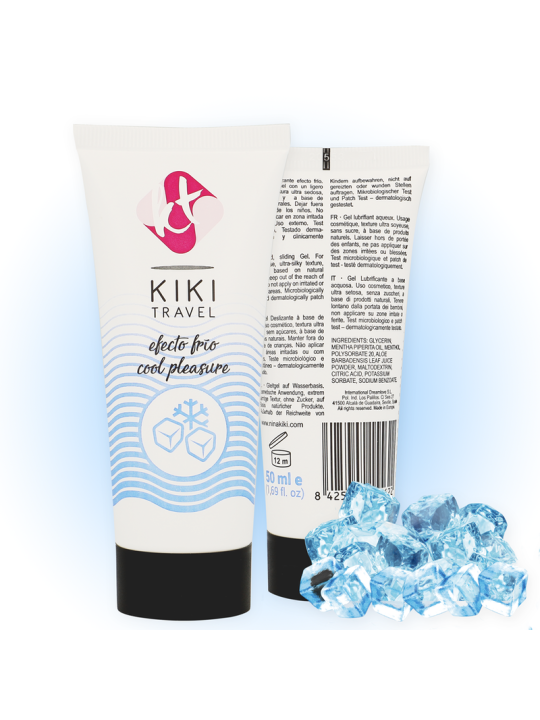 KIKÍ TRAVEL - COOLING EFFECT LUBRICANT 50 ML