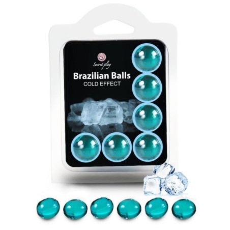 SECRETPLAY - SET 6 BRAZILIAANSE BALLEN KOUD EFFECT