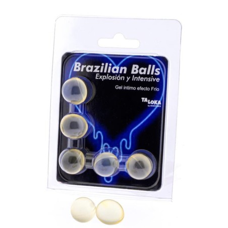 TALOKA - 5 BRASILIANISCHE BLLE, AUFREGENDES GEL MIT KLTE- UND VIBRATIO