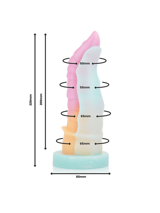 EPIC - DILDO KELPIE FORMA DE CAVALO ESPÍRITO DE ÁGUA