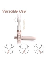 ARMONY - AUTOMATISCHE ROTERENDE & TELESCOPISCHE VIBRATOR GEEL
