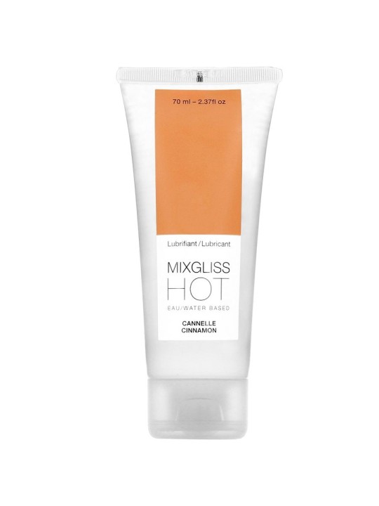 MIXGLISS - HEAT EFFECT LUBRICANT CINNAMON FLAVOR 70ML