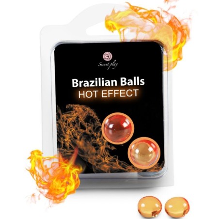 SECRETPLAY - BRAZILIAANSE BALLEN WARMTE-EFFECT 2 EENHEDEN