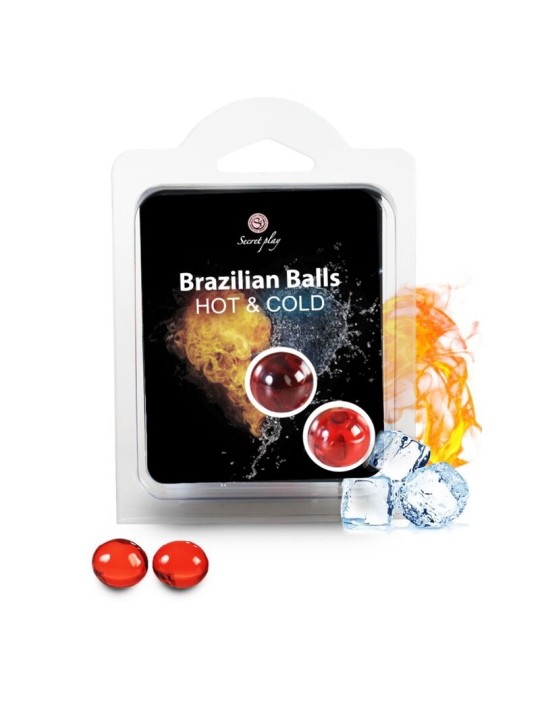 SECRETPLAY - BRAZILIAN BALLS HEAT & COLD EFFECT 2 UNITS