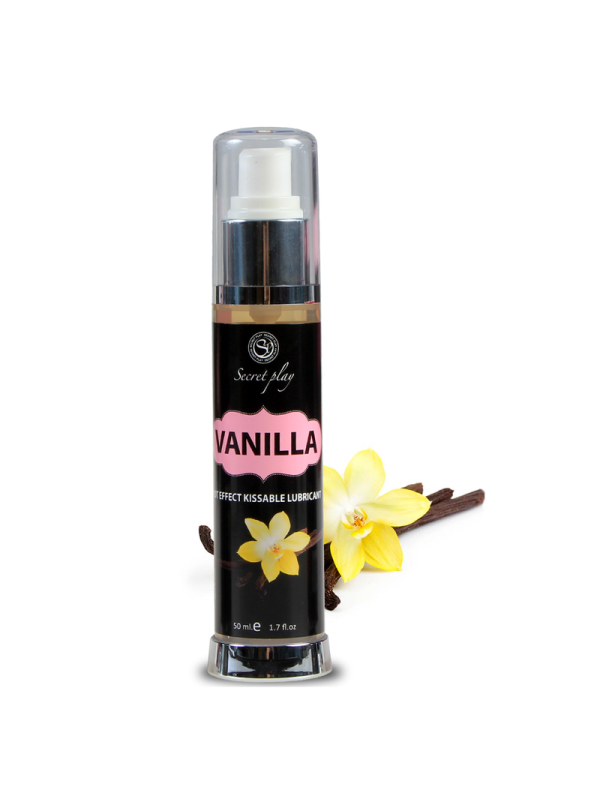 SECRETPLAY - LUBRICANTE 2-1 EFECTO CALOR VAINILLA 50 ML
