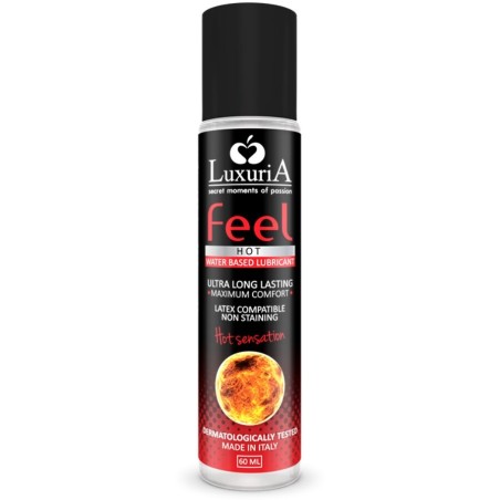 INTIMATELINE - LUXURIA FEEL HOT SENSATION LUBRIFICANTE BASE DE GUA 60 
