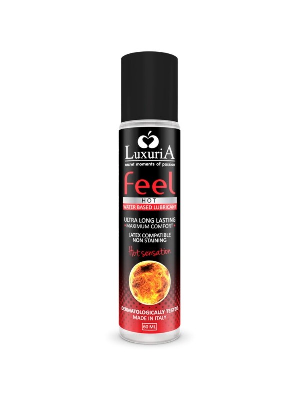 INTIMATELINE - LUXURIA FEEL HOT SENSATION WATER BASED LUBRICANT 60 ML