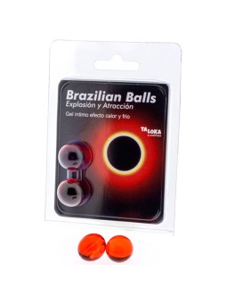 TALOKA - 2 BOLAS BRASILEIRAS GEL EMOCIONANTE EFEITO QUENTE E FRIO