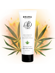 BRUMA - GEL DESLIZANTE CON ACEITE DE SEMILLA EFECTO CALOR SABOR CANNAB