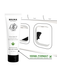 BRUMA - GLIJGEL MET CANNABISSMAAK HITTE-EFFECT ZAADOLIE 100 ML