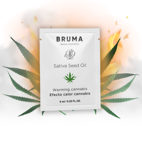 BRUMA - GEL SCORREVOLE ALL''OLIO DI SEMI DI SATIVA GUSTO CANNABIS RISC