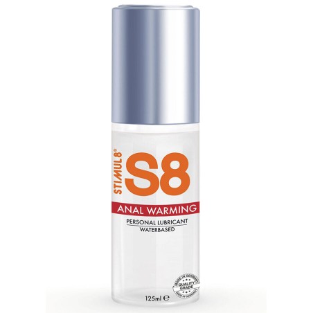 STIMUL8 - S8 ANAAL GLIJMIDDEL MET HITTE-EFFECT 125 ML
